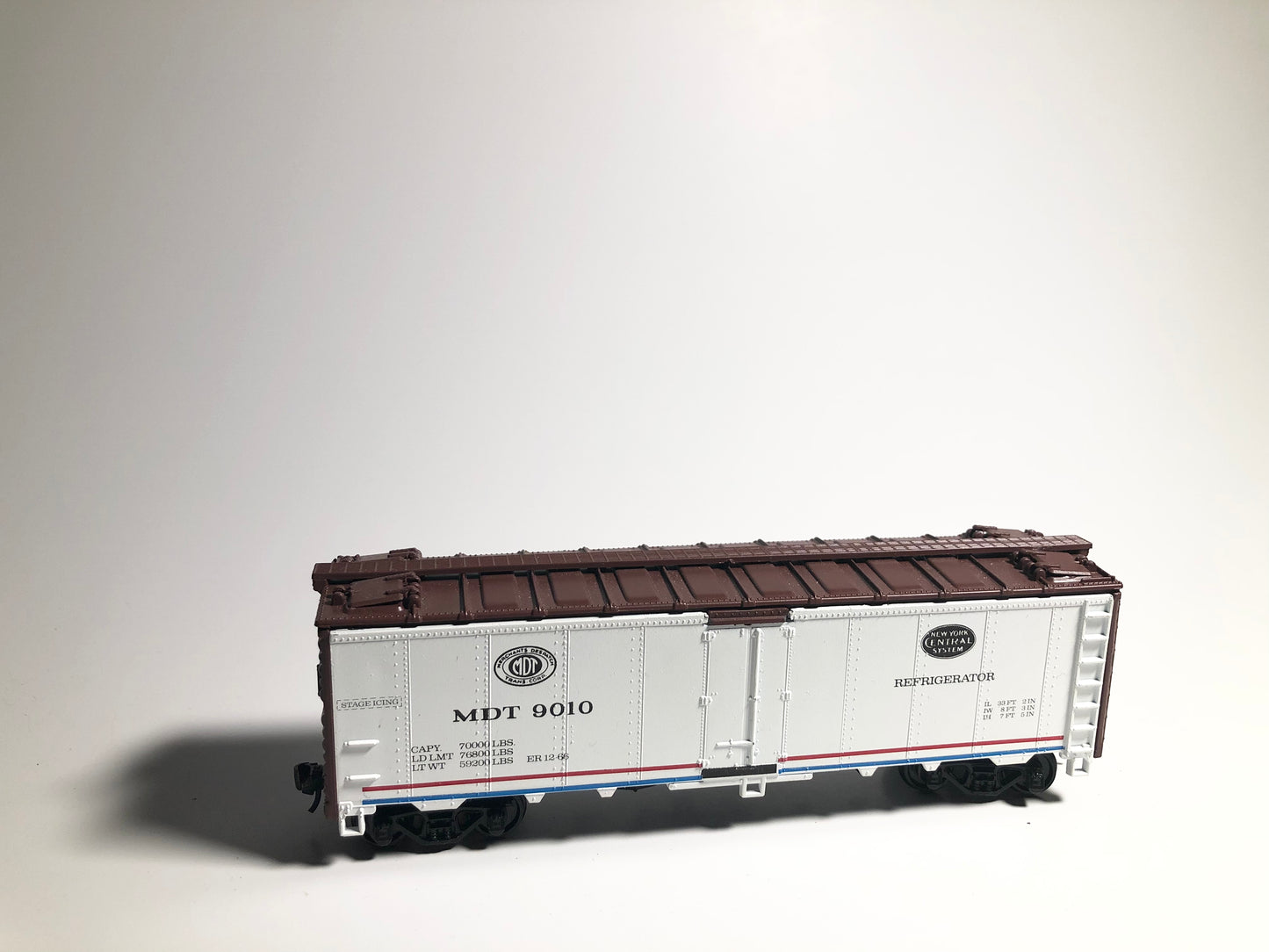 NYC MDT 9010 HO Gauge Refrigeration Box Car
